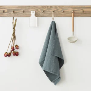 Kökshandduk i linne, Blue Fog | Linen Tales