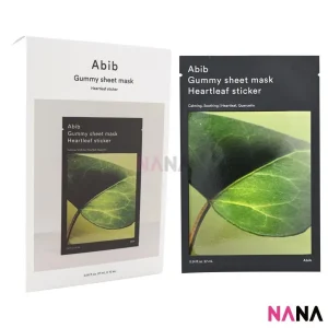 Abib Gummy Sheet Mask Heartleaf Sticker 10Sheets/box