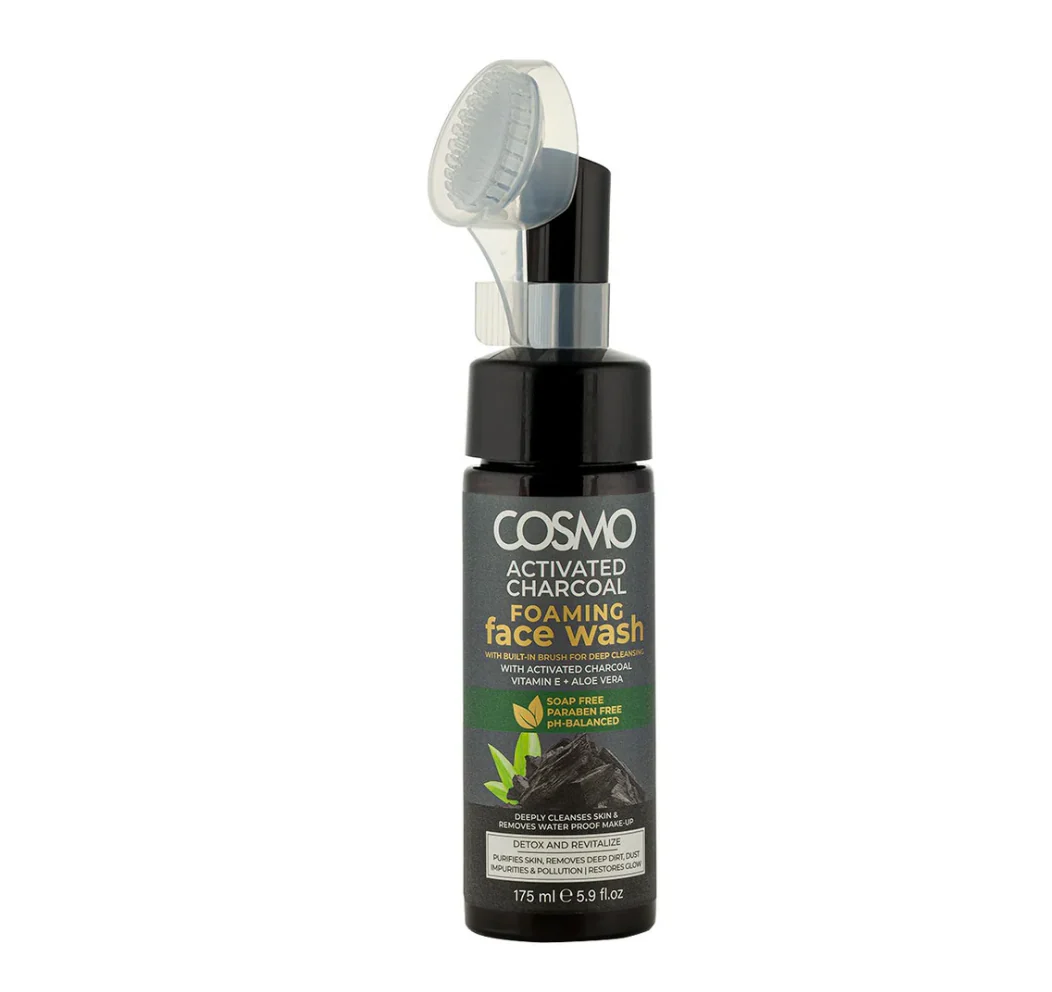 Activated Charcoal Foaming Face Wash från Cosmo 175ml - Bild 2
