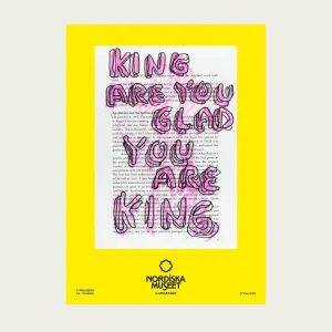 Affisch - King are you glad..