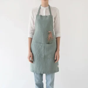 Förkläde i linne (Green Milieu) | Linen Tales
